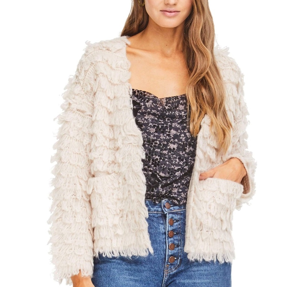 Revolve blush sweater